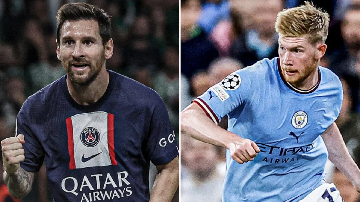 Ліонель Мессі та Кевін Де Брюйне / фото із соцмереж