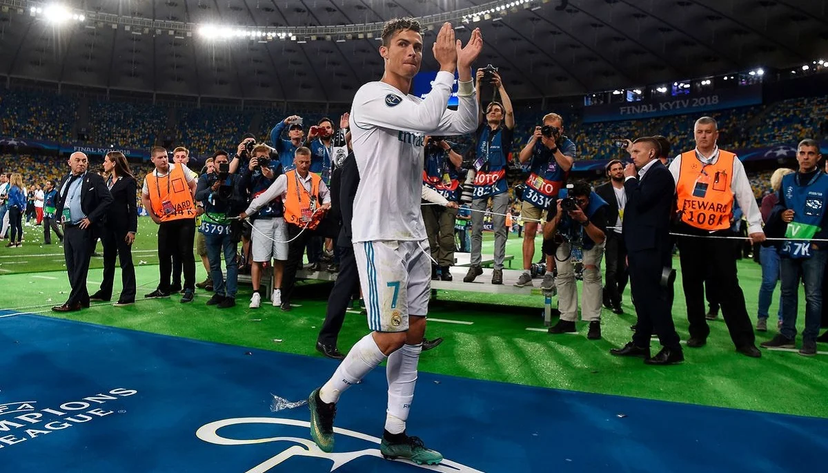 Роналду після фіналу в Києві / Bloomberg