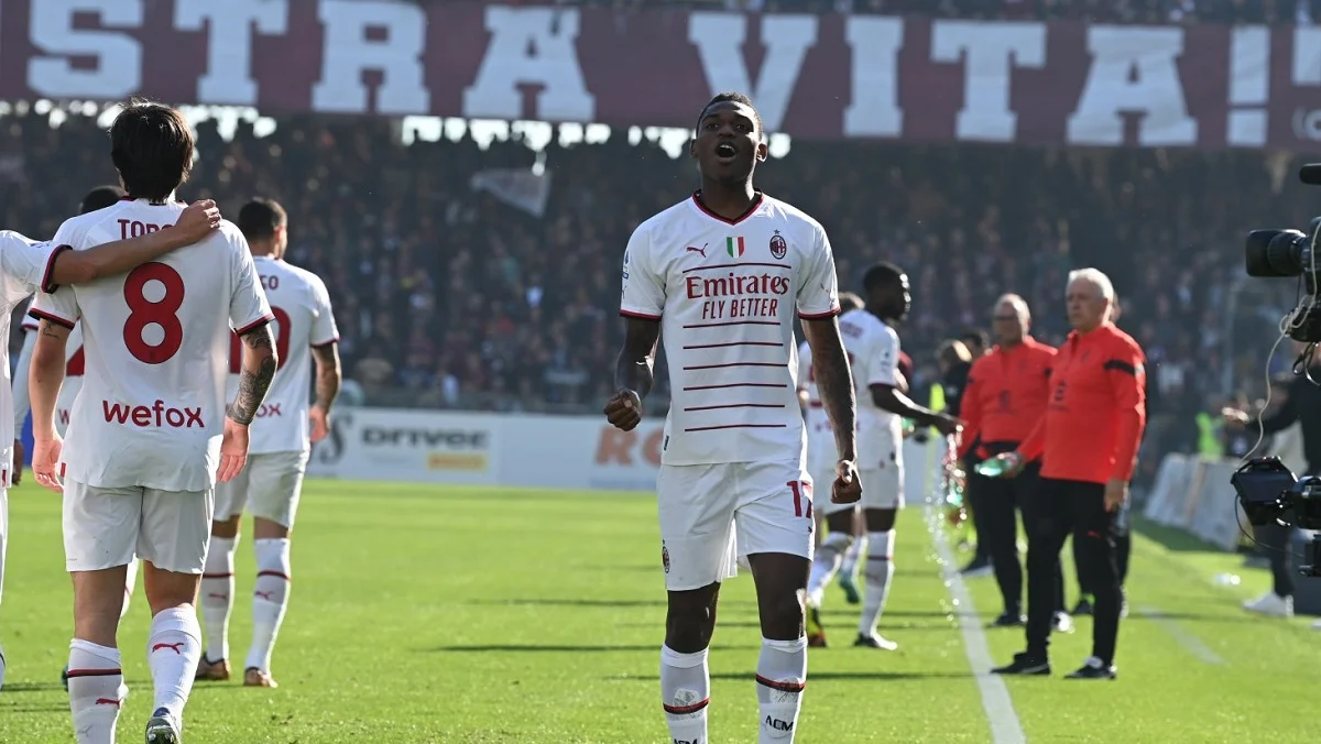 Леау забив Салернітані / Twitter Мілана