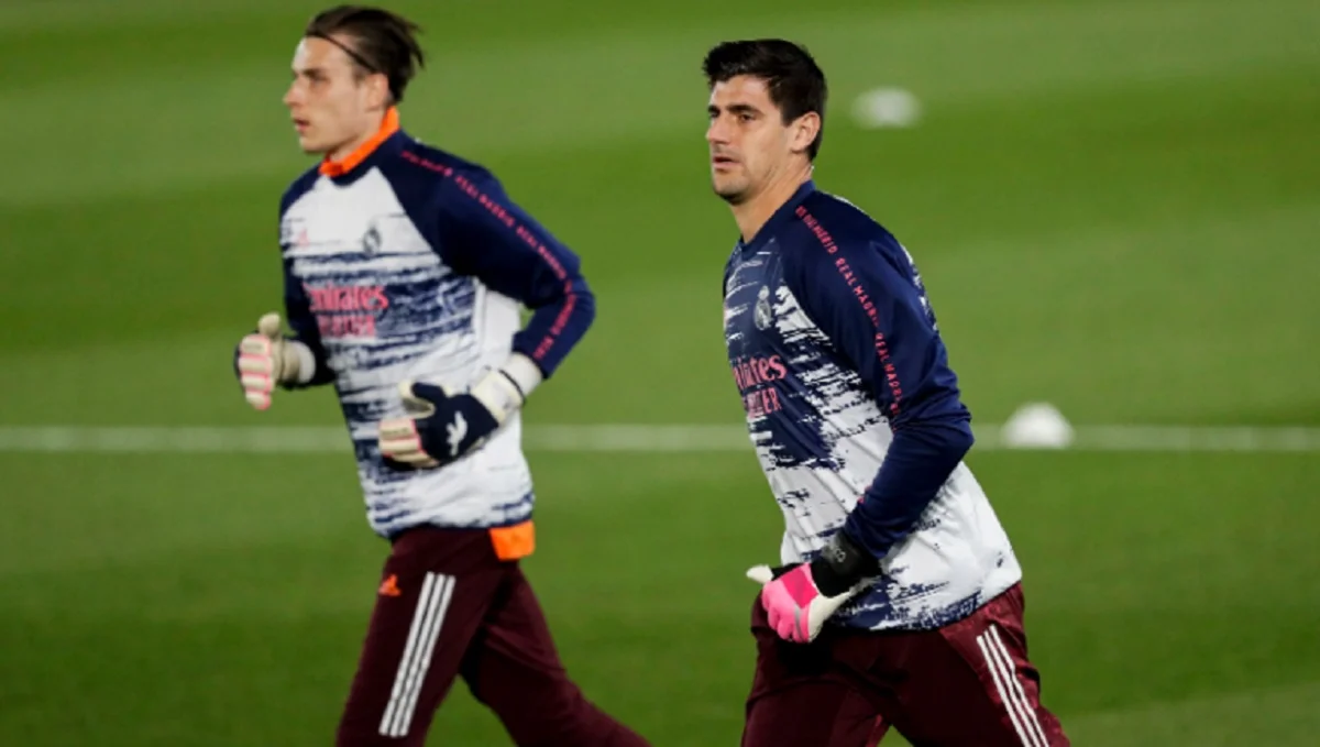 Тібо Куртуа та Андрій Лунін / Реал Мадрид