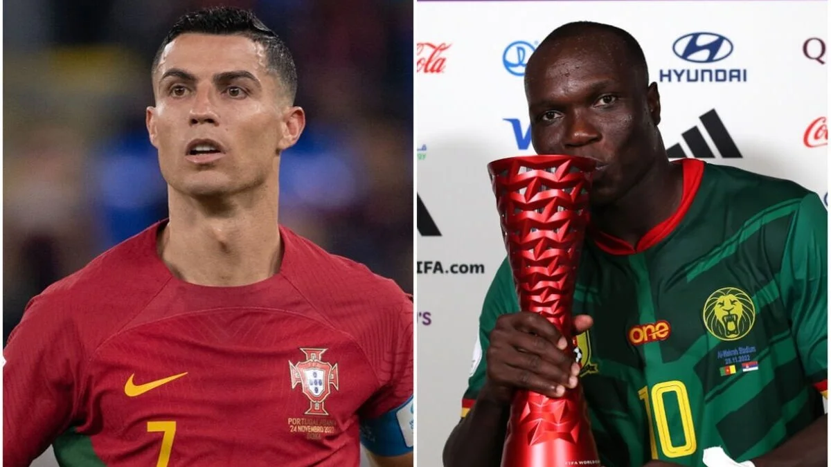 Роналду и Абубакар / фото из соцсетей