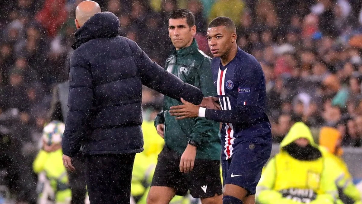 Зидан и Мбаппе / EFE