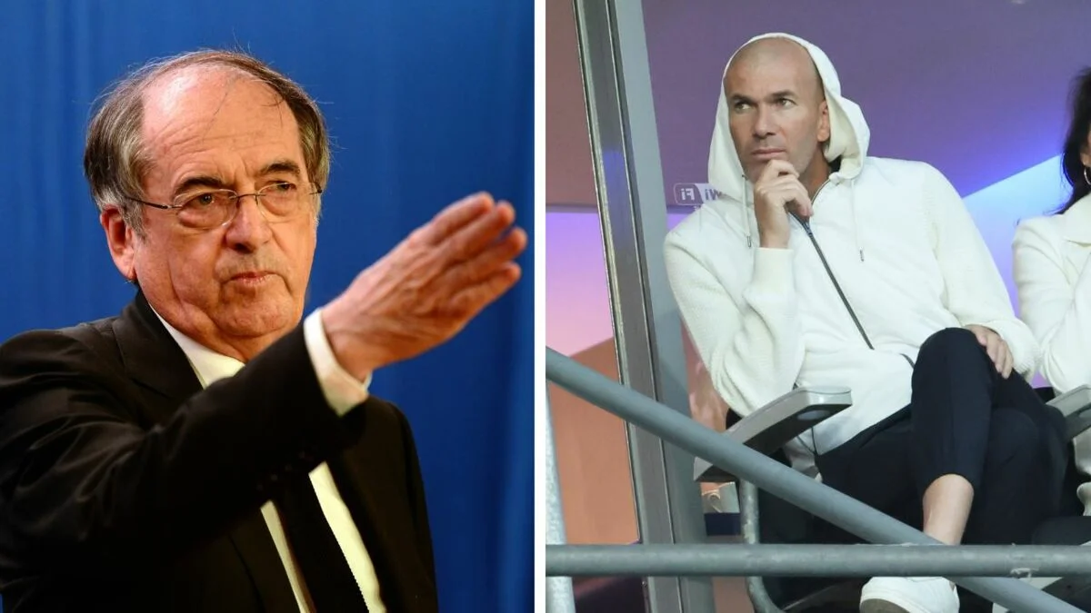 Зинедин Зидан и Ноэль Ле Гре / фото из соцсетей