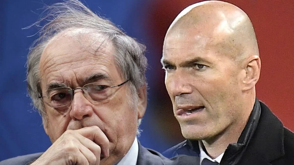 Ноэль Ле Гре и Зинедин Зидан / punchng.com