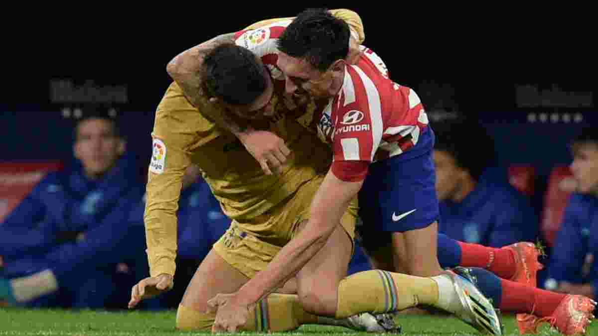 Звезды Барселоны и Атлетико дисквалифицированы за драку – им угрожало 12 матчей бана