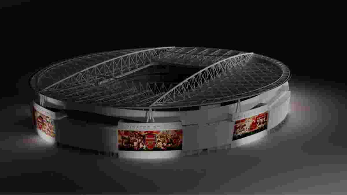 Арсенал оновив Емірейтс Стедіум – вишуканий дизайн для клубу Зінченка