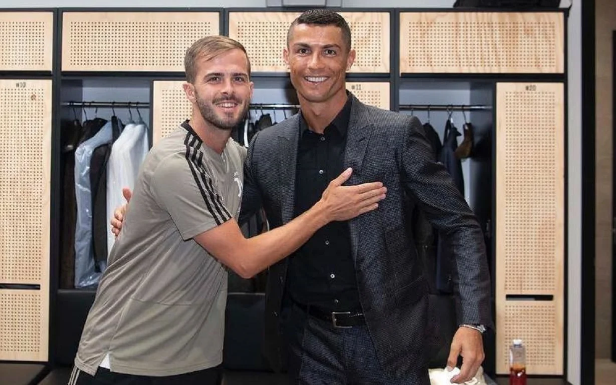 П'яніч і Роналду / Сайт Ювентуса