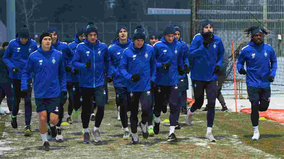 Динамо розпочало підготовку до другої частини сезону – підопічні Луческу провели перше тренування на базі