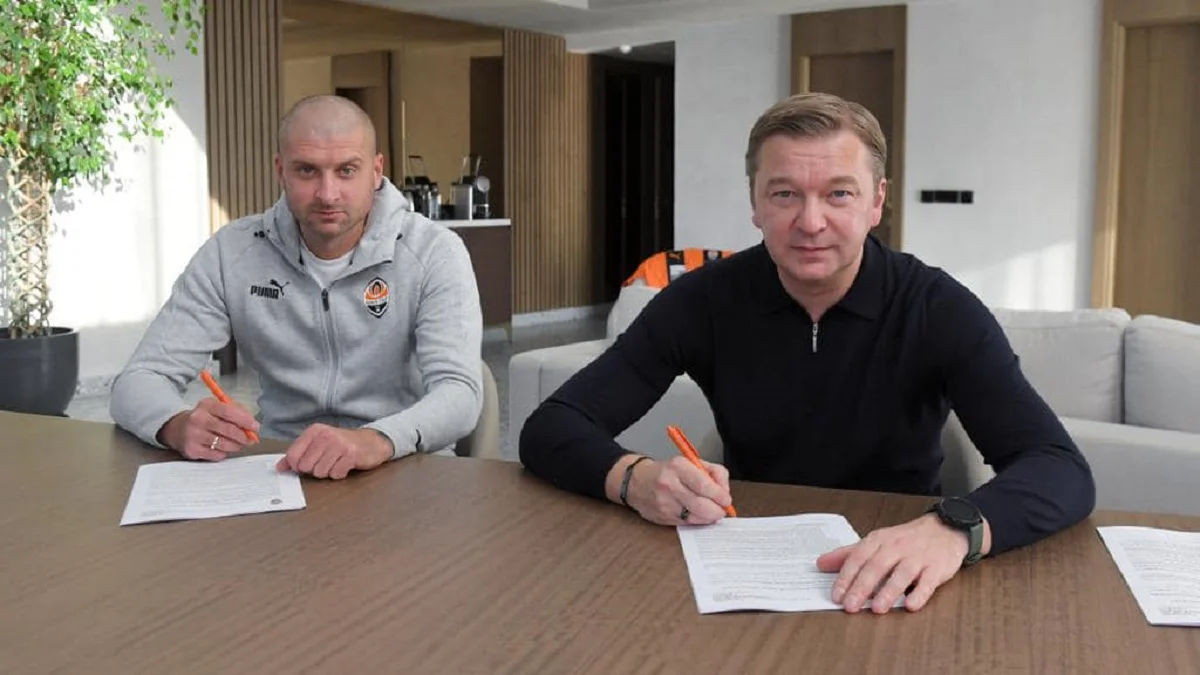 Ракицький і Палкін знову разом / Фото ФК Шахтар