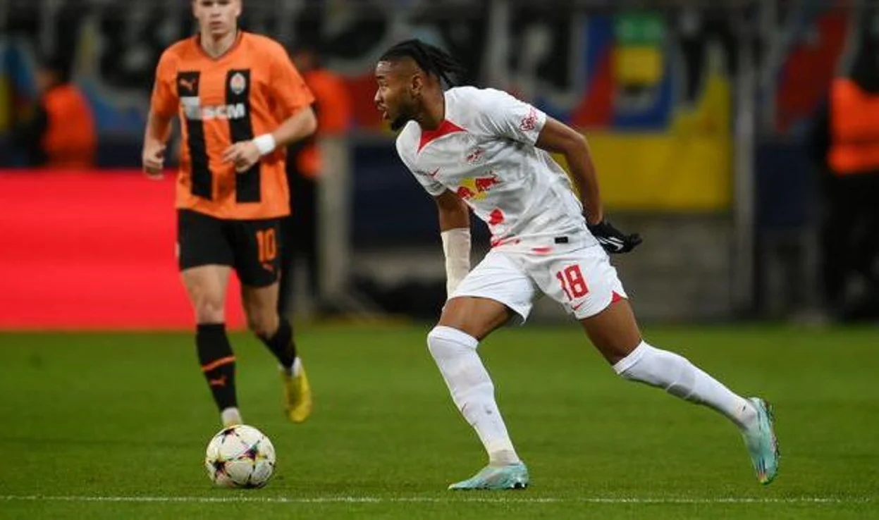 Нкунку проти Шахтаря / Сайт РБ Лейпциг