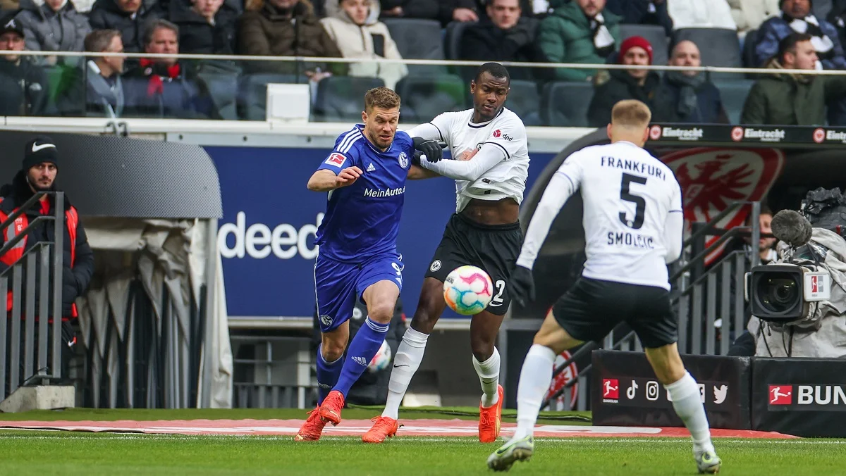 Шальке проти Айнтрахта / Фото "гірників"