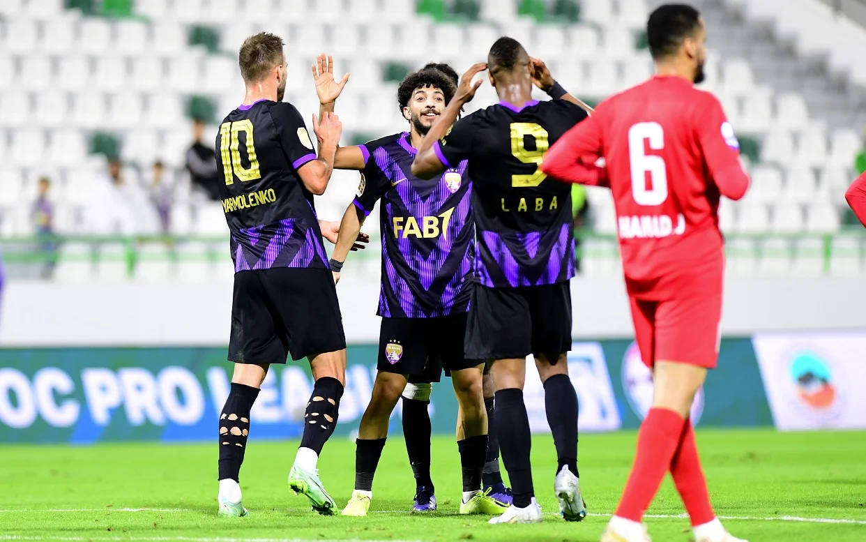 Ярмоленко святкує з партнерами / Сайт Аль-Айна