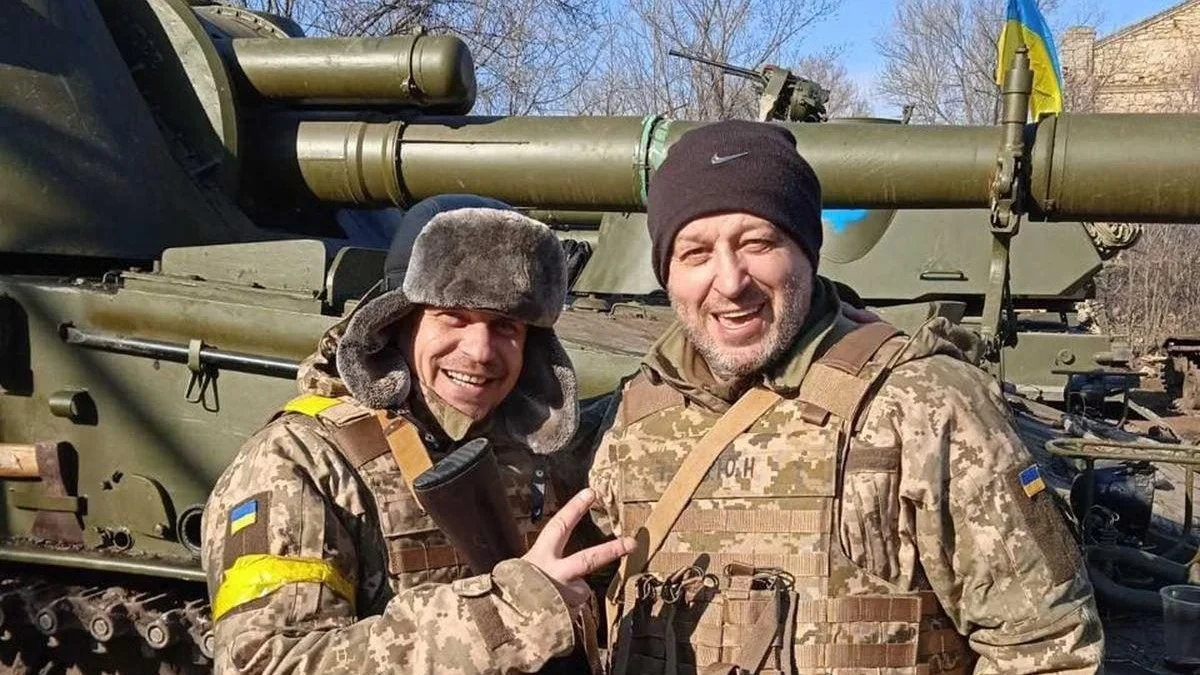Юрий Вернидуб в рядах ВСУ / фото из открытых источников