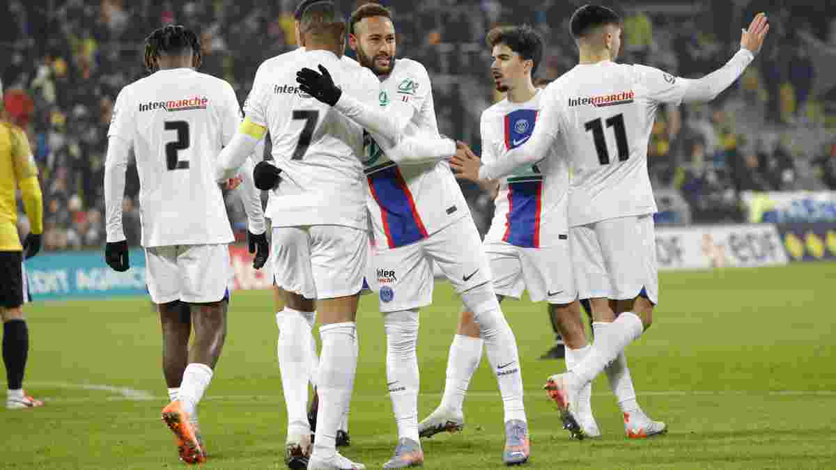 ПСЖ розбив клуб шостого дивізіону з рахунком 7:0 і вийшов на Маліновського – капітан-дебютант Мбаппе настріляв 5 голів