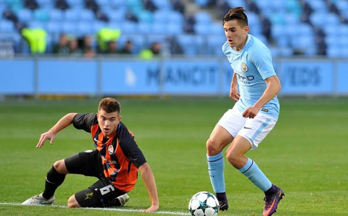 Гарре против юношеской команды Шахтера / Сайт УЕФА