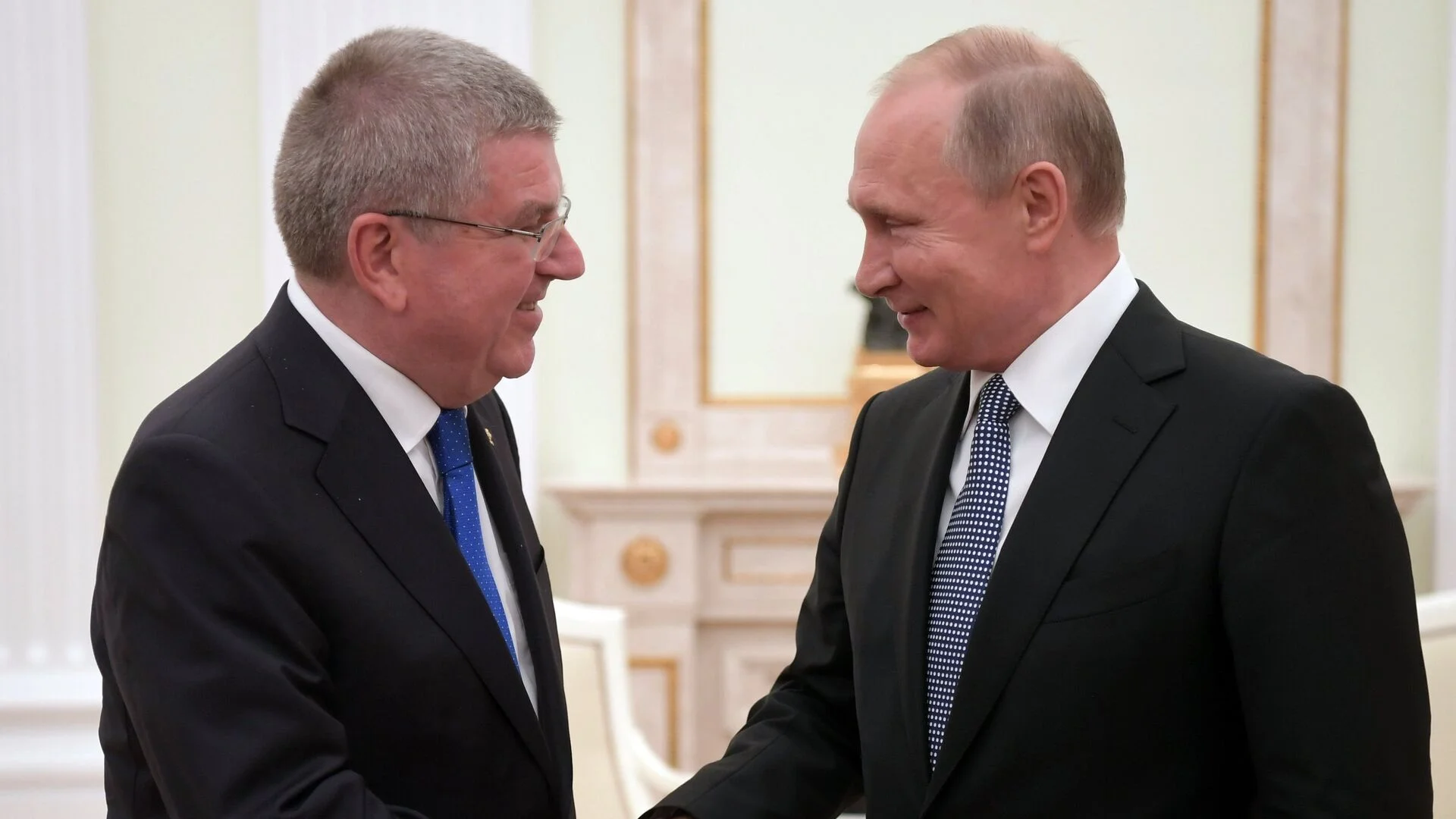 Бах и Путин / Reuters