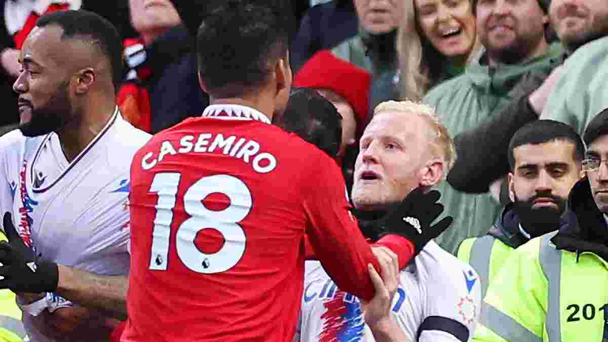 Вилучення Каземіро за спробу душити суперника у відеоогляді матчу Манчестер Юнайтед – Крістал Пелас – 2:1
