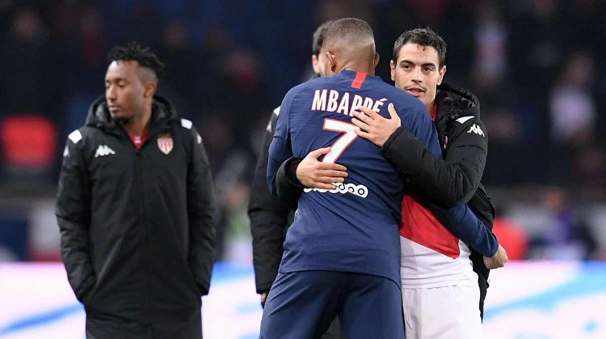 Кіліан Мбаппе та Віссам Бен-Єддер / Фото Ліги 1