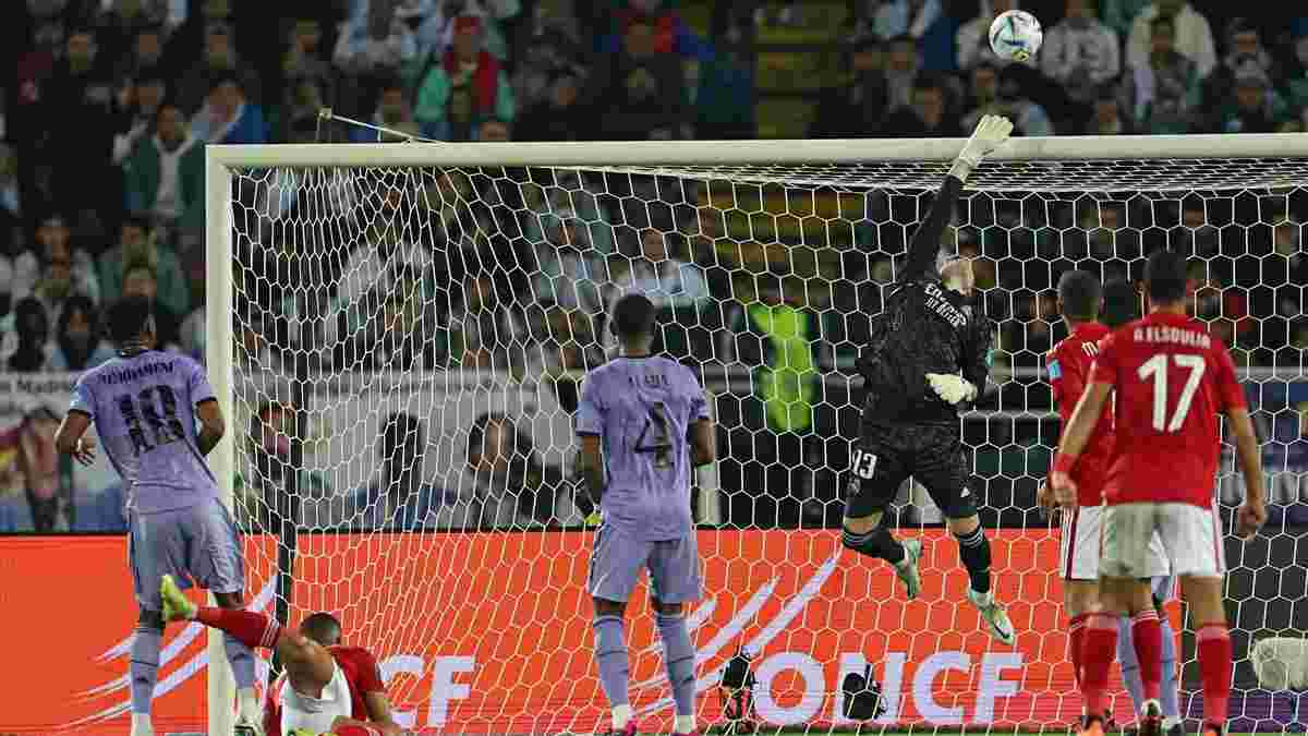 "Реалу складно грати з 8 втратами": Лунін радіє виходу у фінал Клубного ЧС