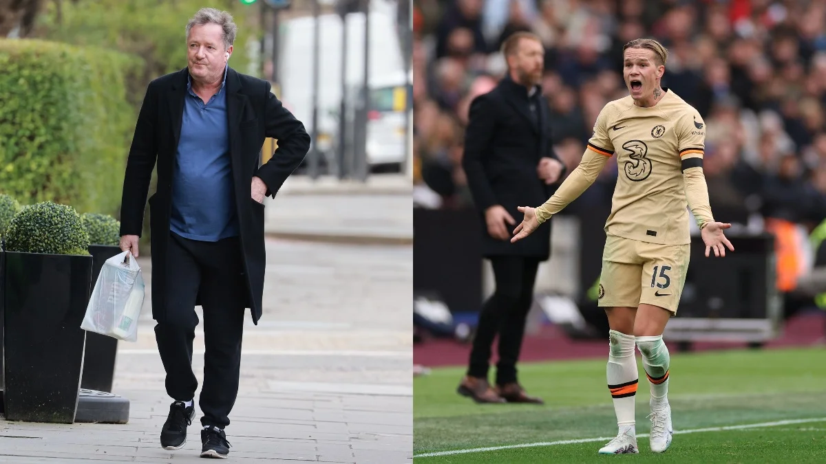 Пирс Морган и Михаил Мудрик / Коллаж Футбол 24