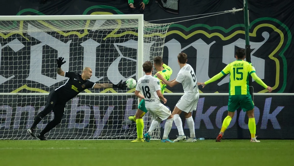 АЕК Ларнака – СК Днепр-1 – 1:0 – видео гола и обзор матча