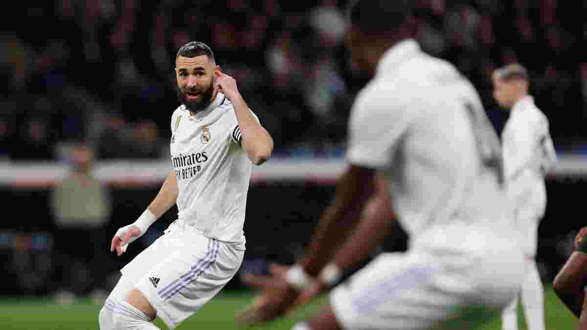 Реал розгромив Ельче – Лунін зберіг ворота сухими, Бензема став другим бомбардиром в історії Мадрида й п'ятим у Ла Лізі