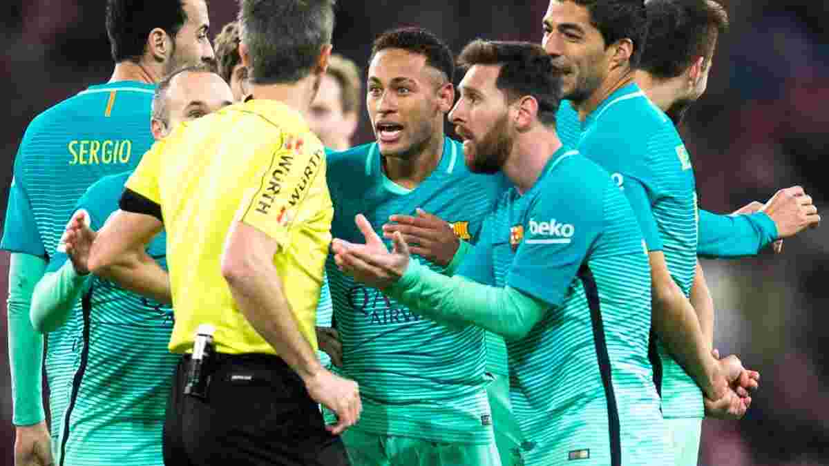 Барселона ризикує вилетіти з Прімери? Каталонці могли працювати з суддями, в Мадриді кричать про "Кальчополі"