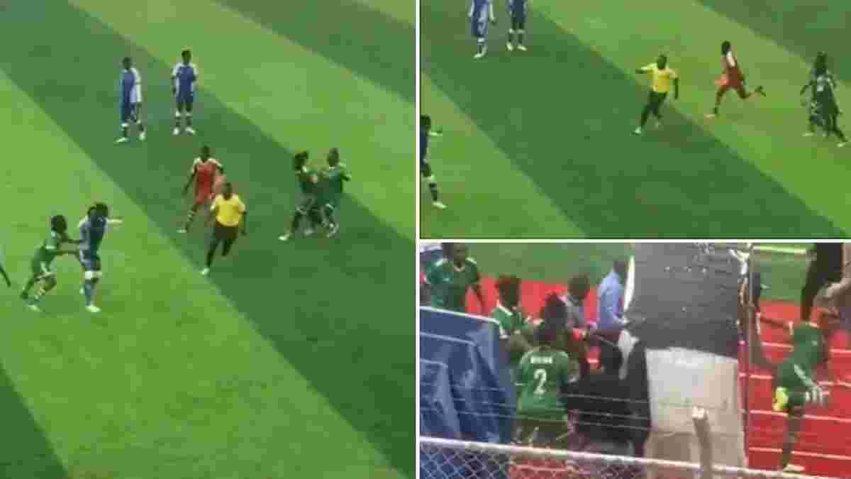 Африканские футболистки чуть не убили рефери на поле – видео невероятной жестокости