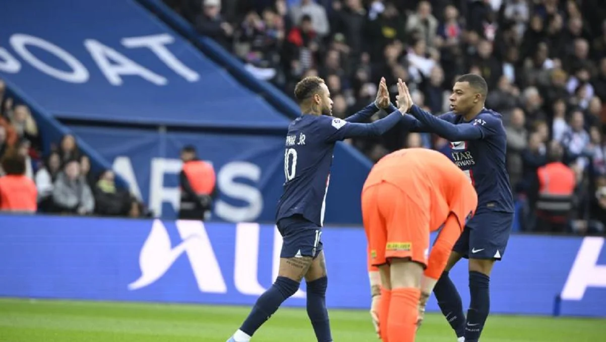 Мбаппе та Неймар / фото: L'Équipe