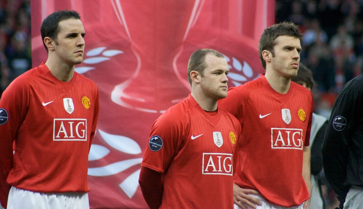 О'Ши, Руни и Каррик / Reuters