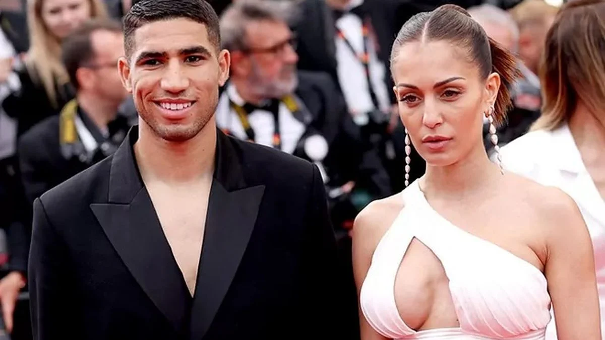 Ашраф Хакімі з дружиною / Marca