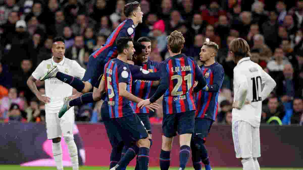 Барселона з допомогою удачі переграла Реал у першому півфіналі Кубка Іспанії – автогол перекреслив всі зусилля Мадрида
