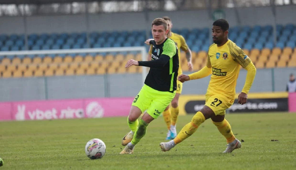 Александрия – СК Днепр-1 – 2:2 – видео голов и обзор матча