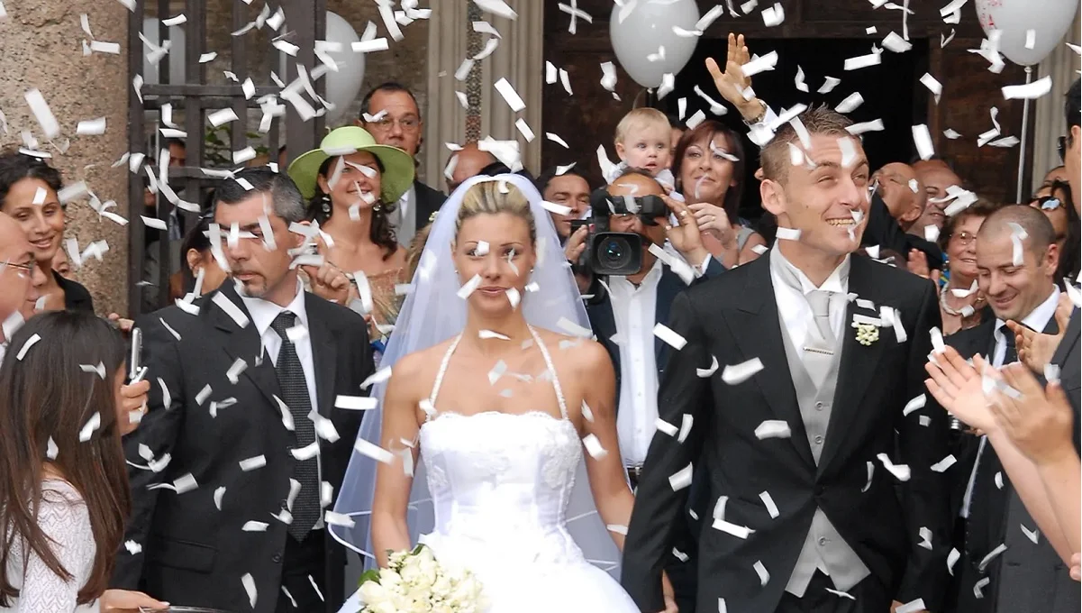 Даниэле Де Росси с бывшей женой / фото: IPA-AGENCY.NET