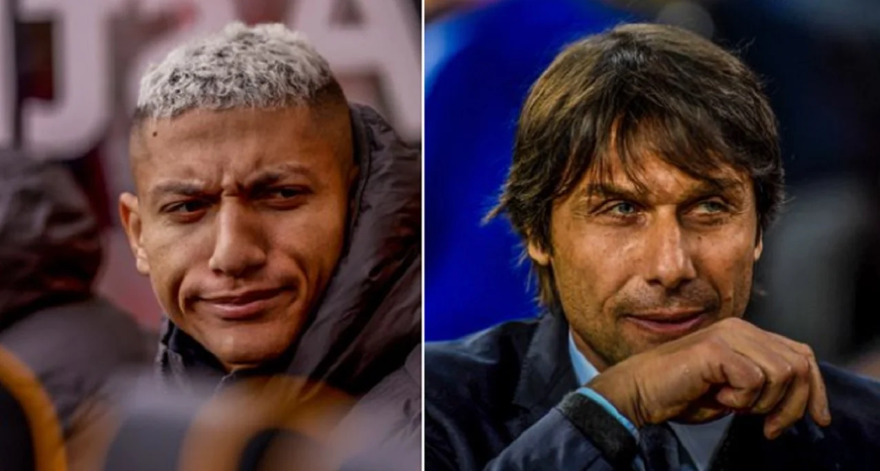 Ришарлисон и Конте / Коллаж