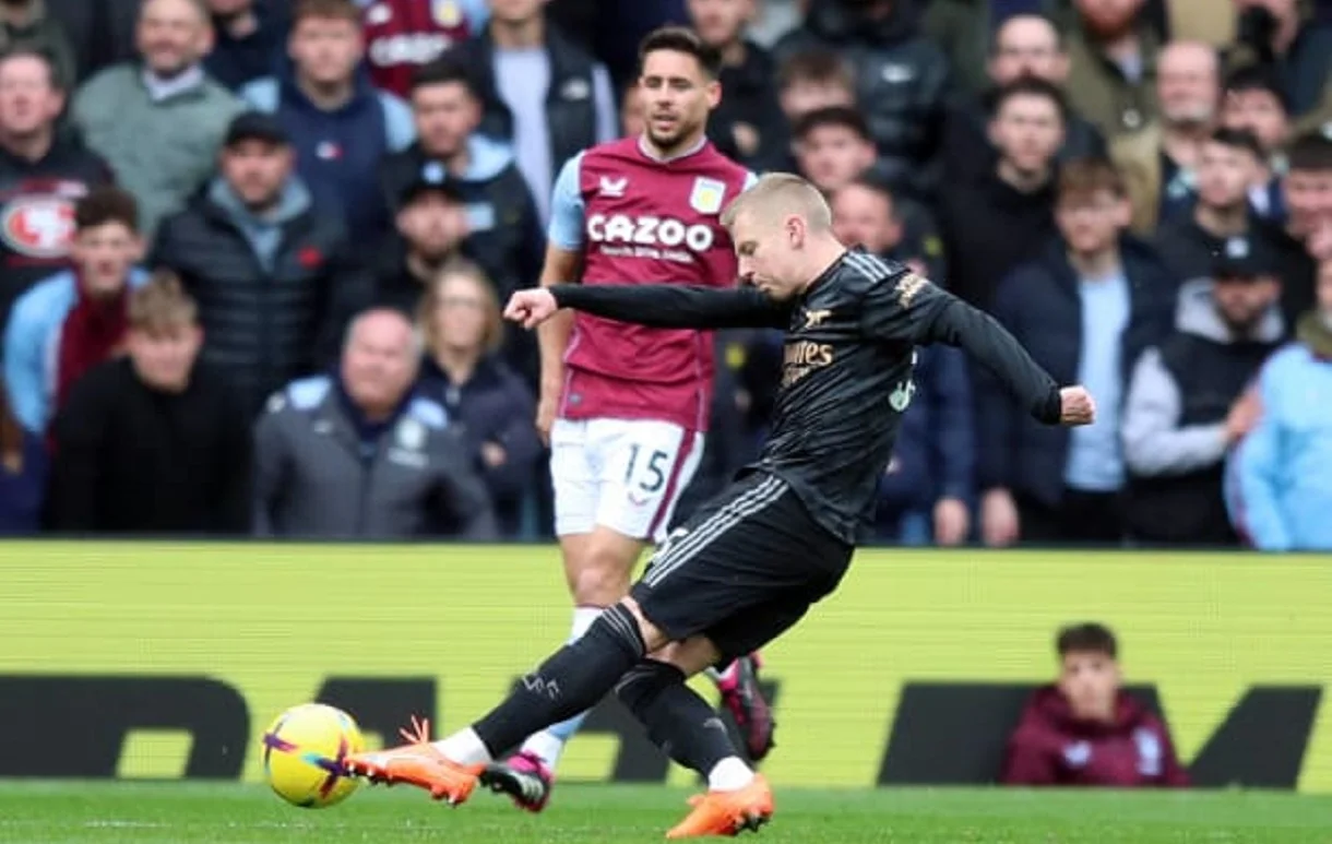 Зинченко забивает Астон Вилле / Getty Images