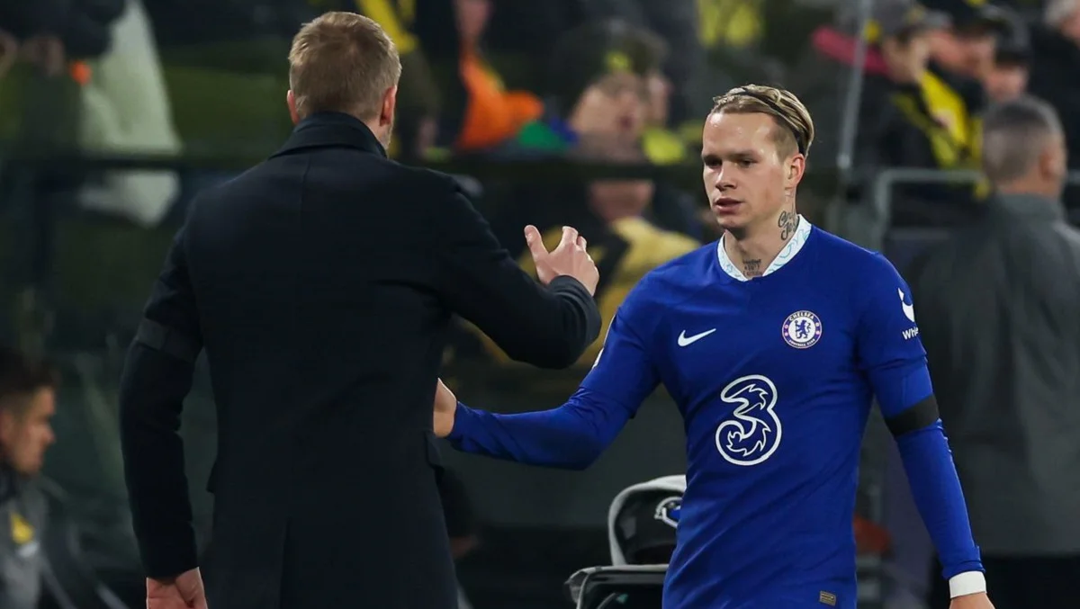 Грэм Поттер и Михаил Мудрик / Getty Images