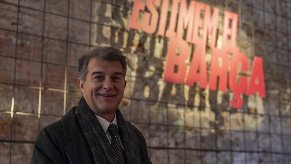 Жоан Лапорта / фото: L'Equipe