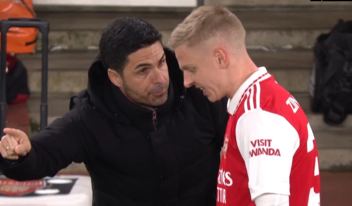 Зинченко с Артетой