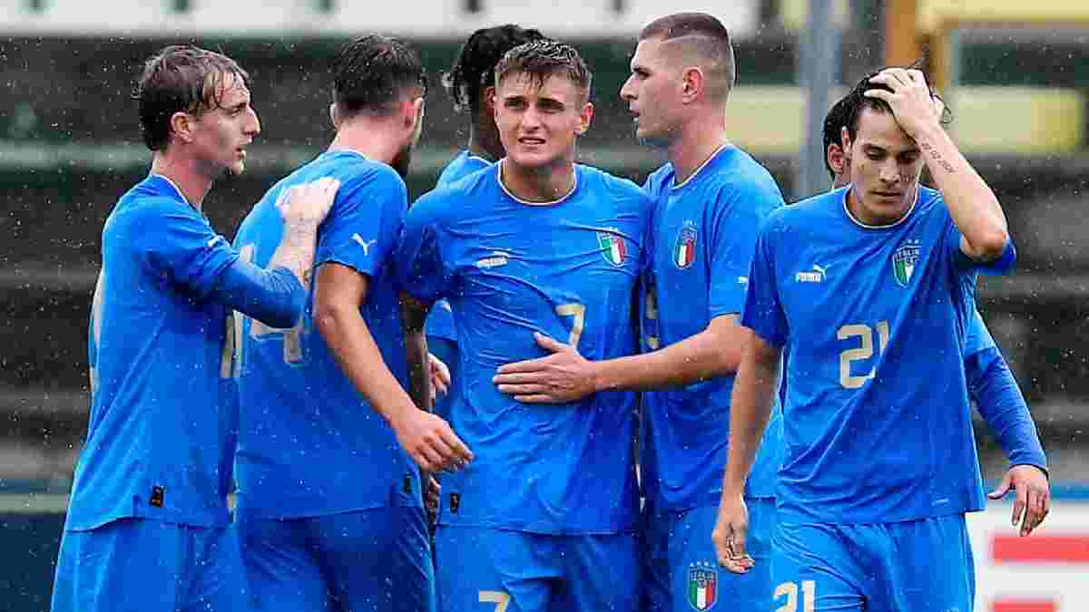 Збірна Італії U-21 оголосила заявку на поєдинок проти України