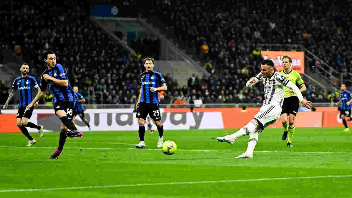 Скандальный гол с двумя руками в видеообзоре матча Интер – Ювентус – 0:1
