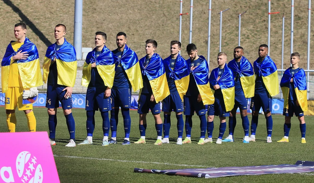 Львів перед матчем із Кривбасом / Фото Євгена Кравса