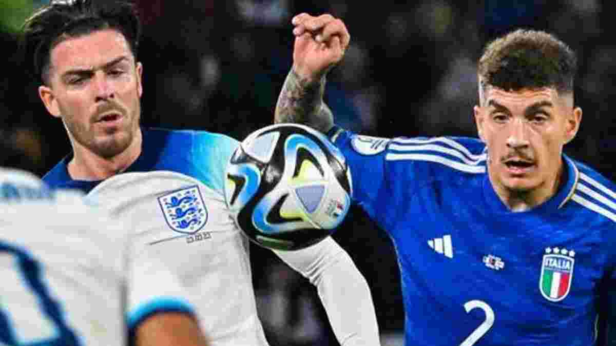 Обратная сторона "руки бога" в видеообзоре матча Италия – Англия – 1:2