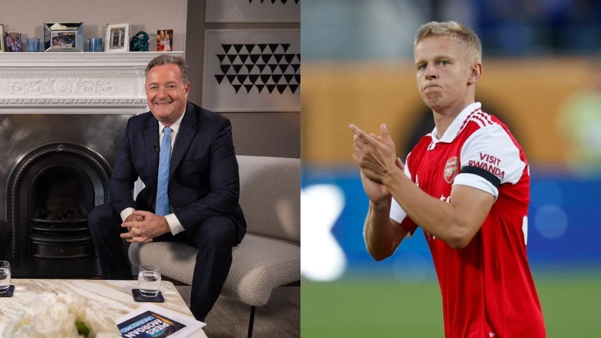 Пірс Морган та Олександр Зінченко / Колаж Футбол 24