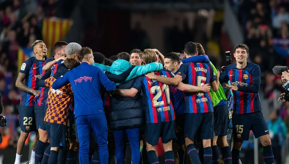 Гравці "каталонців" / фото: ФК Барселона