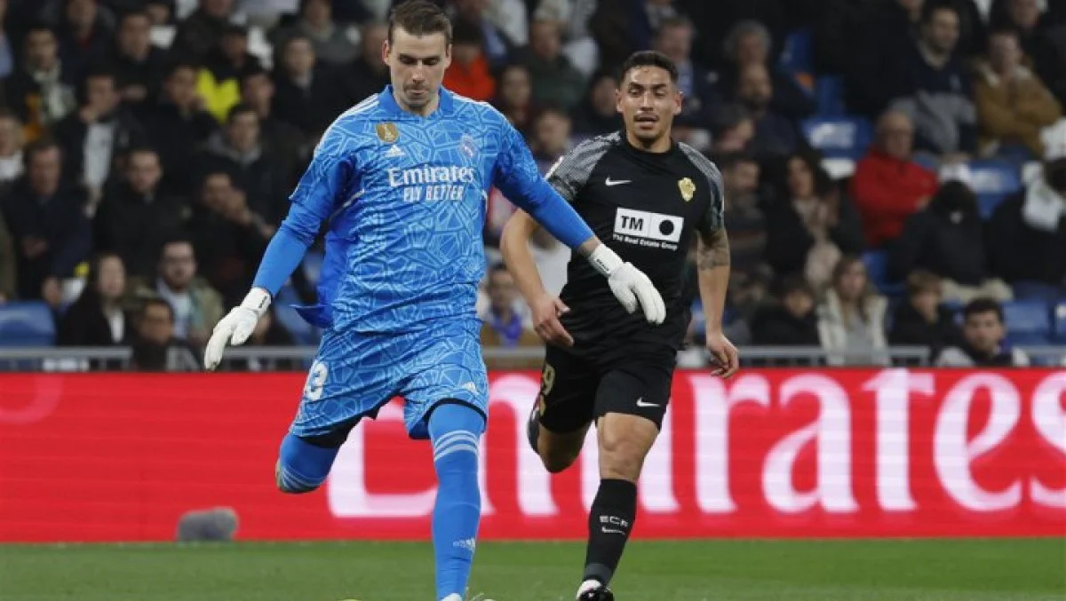 Андрій Лунін / фото: ФК Реал Мадрид