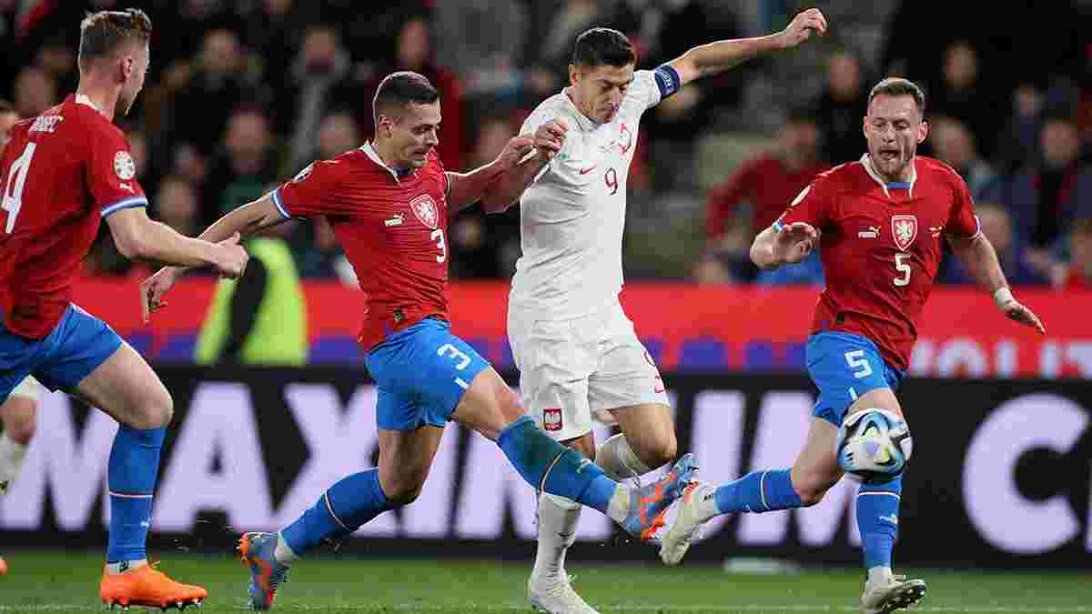 Ассист руками и провальный дебют чемпиона Европы в видеообзоре матча Чехия – Польша – 3:1