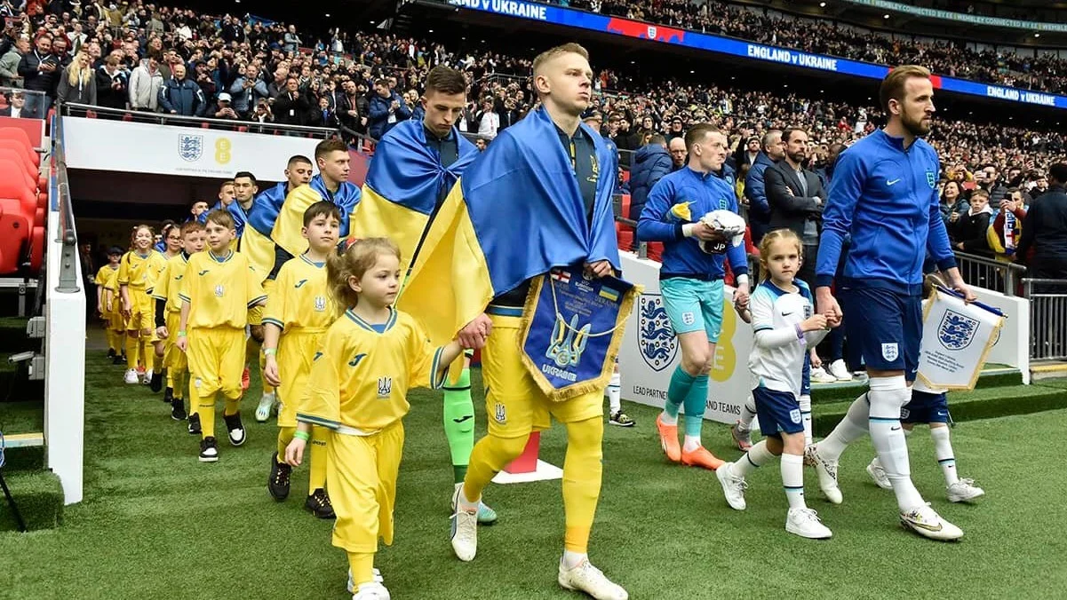 Англия – Украина – 2:0 / фото: УАФ