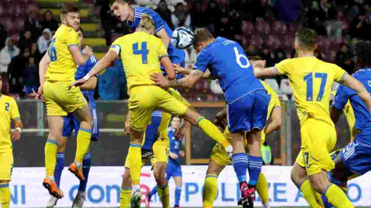 Италия U-21 – Украина U-21 – 3:1 – видео голов и обзор второго подряд фиаско Ротаня