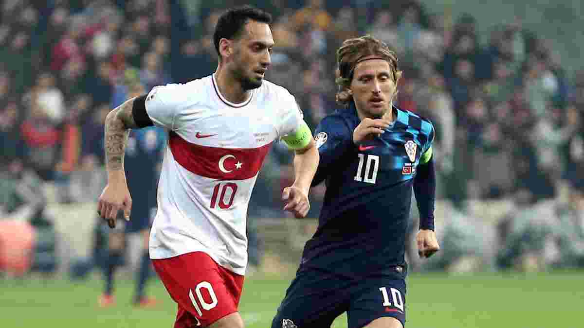 Гениальный пас Модрича в видеообзоре матча Турция – Хорватия – 0:2